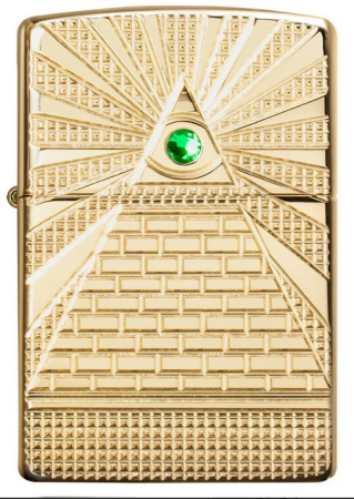 Зажигалка ZIPPO Armor™ с покрытием High Polish Brass 49060