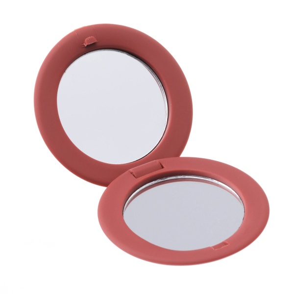 Зеркало Dewal Beauty серия "Прованс" карманное круглое DBPR2706Brown