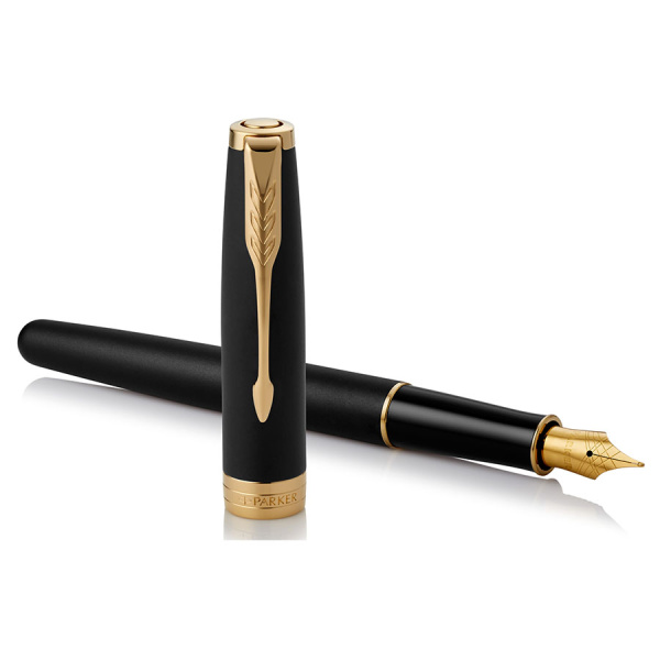 Ручка перьевая Parker Sonnet Matt Black GT