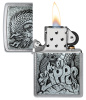 Зажигалка ZIPPO Classic с покрытием Brushed Chrome 48902