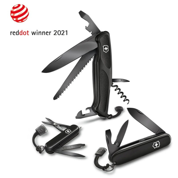 Складной нож Victorinox RANGERGRIP 55 Onyx Black
