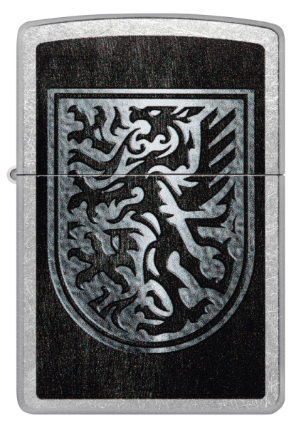 Зажигалка ZIPPO Dragon Design с покрытием Street Chrome 48730
