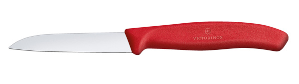 Набор из 3 ножей для овощей VICTORINOX: красный нож 8 см 6.7116.32