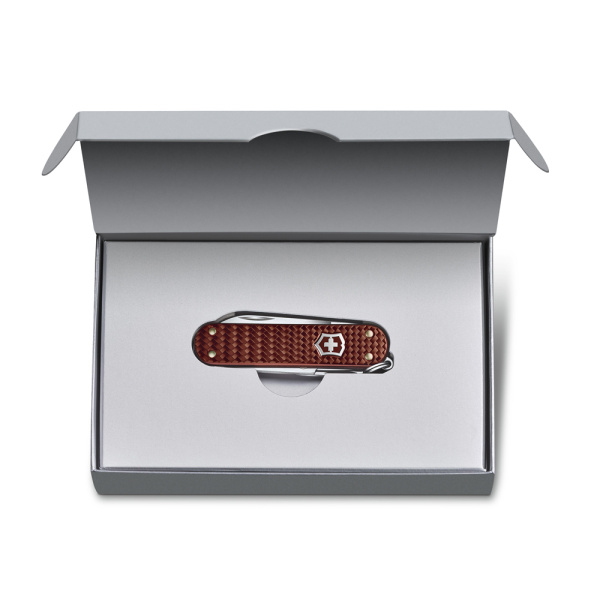 Нож-брелок Classic SD Precious Alox Hazel Brown VICTORINOX