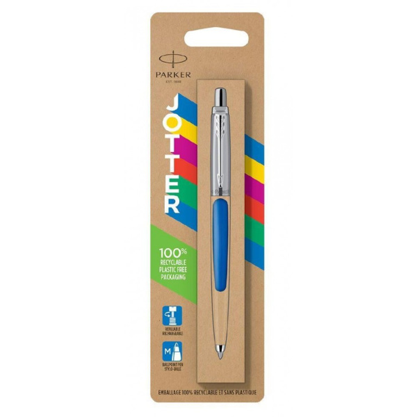 Ручка шариковая Parker Jotter Color - Blue, M