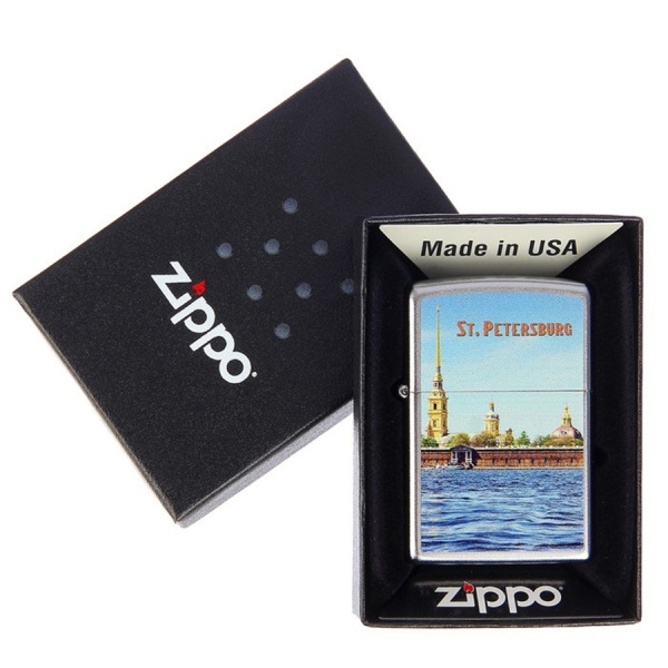Зажигалка Zippo Петропавловская крепость