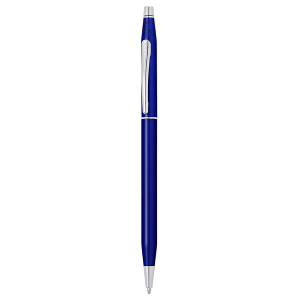 Шариковая ручка Cross Classic Century - Translucent Blue Lacquer