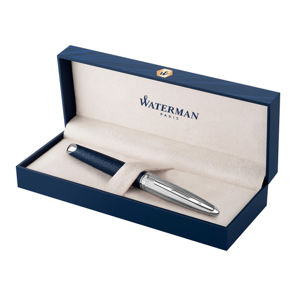 Перьевая ручка Waterman Carene - Blue LTHR