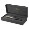Перьевая ручка Parker Sonnet Premium F537 - Metal Black GT