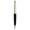 Ручка шариковая Waterman CARENE DE LUXE BLACK/SILVER