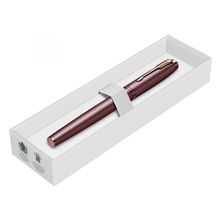 Ручка-роллер Parker "IM Professionals Monochrome Burgundy" коричневая, 0,5мм