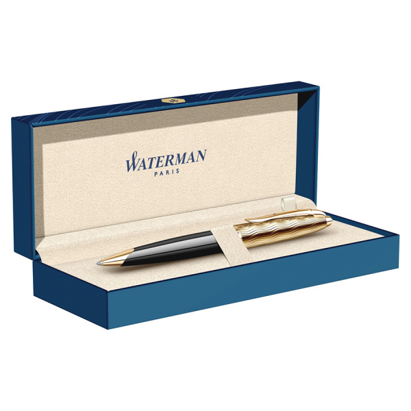 Шариковая ручка Waterman Carene - Essential Black GT