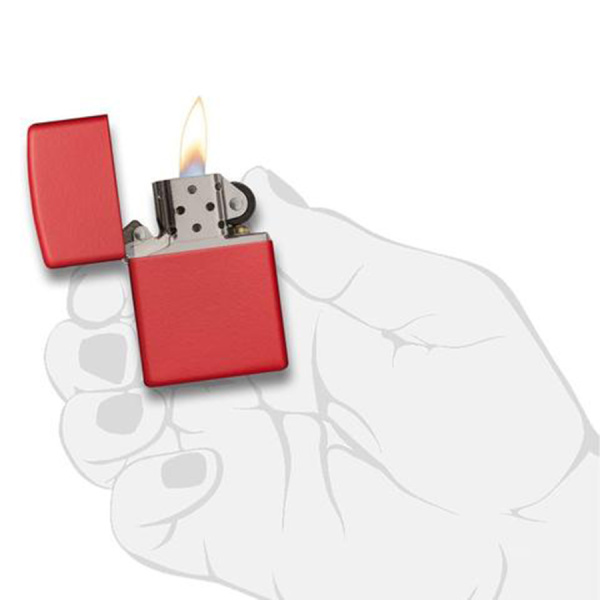 Зажигалка Zippo Red Matte