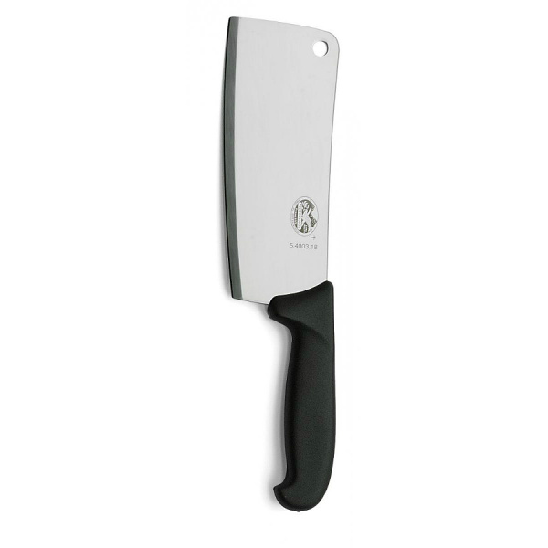 Топорик Victorinox кухонный, лезвие 18 см, черный