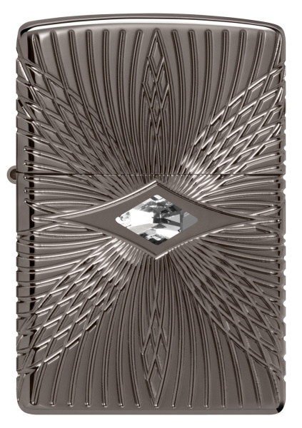 Зажигалка ZIPPO Armor® с покрытием Black Ice® 49291