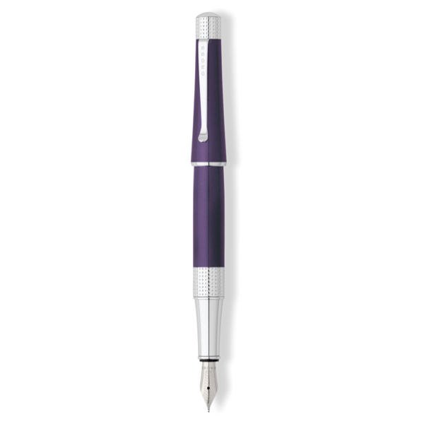Ручка перьевая Cross Beverly Purple/Chrome