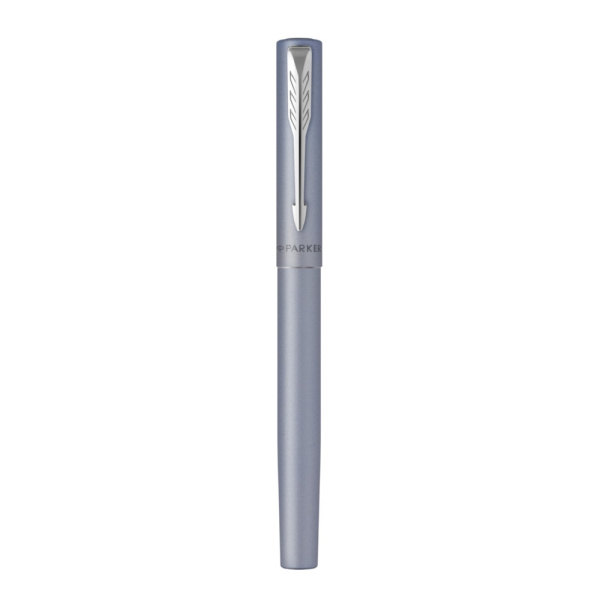 Ручка-роллер Parker Vector XL Silver Blue CT, F
