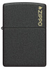 Зажигалка ZIPPO Logo с покрытием Black Crackle™ 236ZL