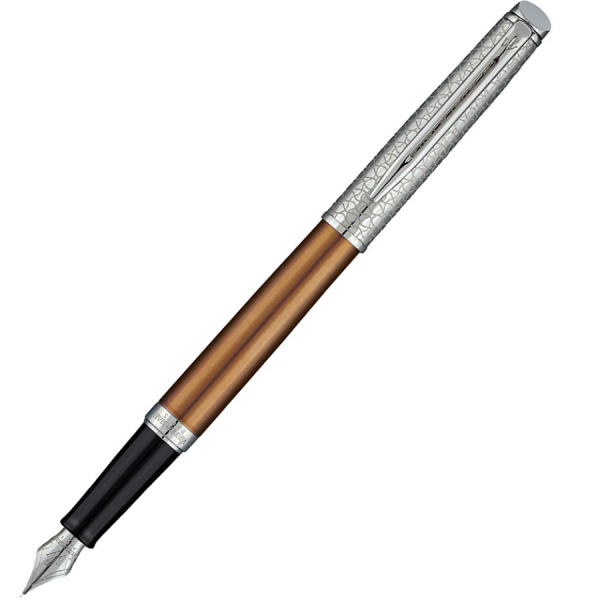 Ручка перьевая Waterman HEMISPHERE DELUXE PRIVEE BRONZE SATINE