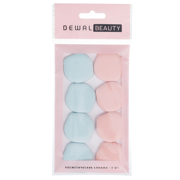 Набор мини спонжей Dewal Beauty для нанесения макияжа NLP-3538