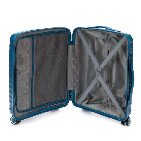 Чемодан TORBER Nevo T2207S-Blue