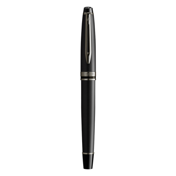 Ручка-роллер Waterman Expert DeLuxe - Metallic Black RT