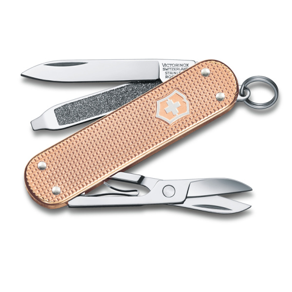 Нож-брелок VICTORINOX Classic SD Alox Colors "Fresh Peach" 0.6221.202G