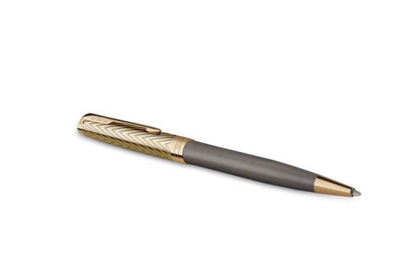 Ручка шариковая Parker Sonnet Pioneers K542, Arrow Grey GT