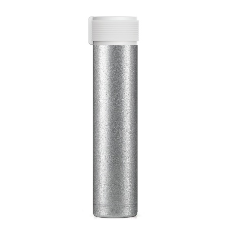 Мини-термос Asobu Skinny Glitter (0,23 литра), серебристый