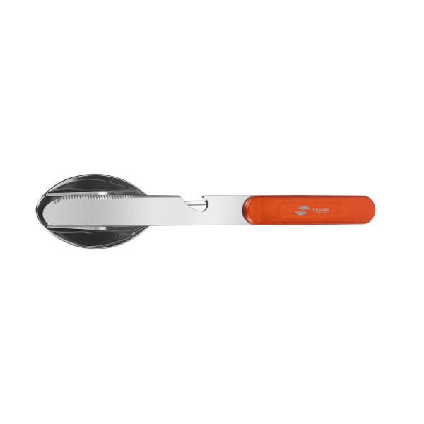 Набор столовых приборов для кемпинга SET-K703B-ORANGE