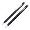 Набор подарочный Cross Classic Century - Black Lacquer, шариковая ручка + ручка-роллер