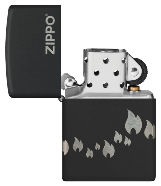 Зажигалка ZIPPO Classic с покрытием Black Matte 48980