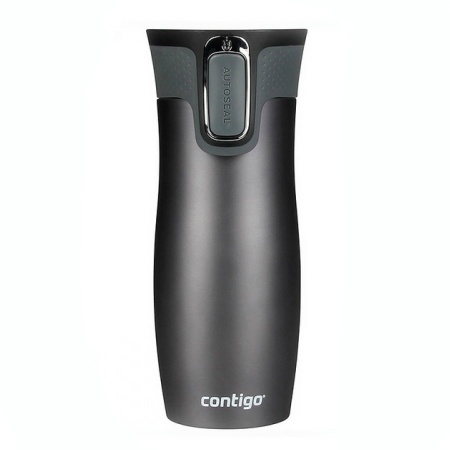 Термокружка CONTIGO WEST LOOP GUNMETAL TRANSPARENT MATTE (470 мл)