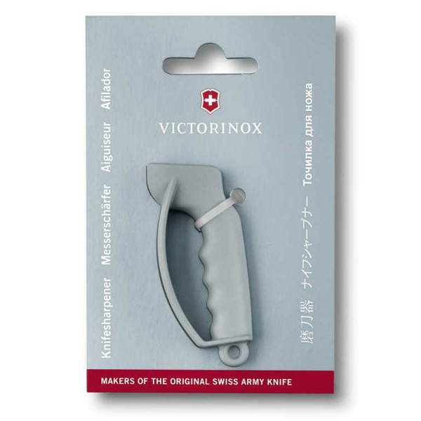 Точилка Victorinox для кухонных ножей малая, серая