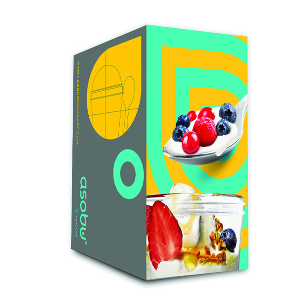 Контейнер Asobu Yo2go improved (0,36 литра) желтый