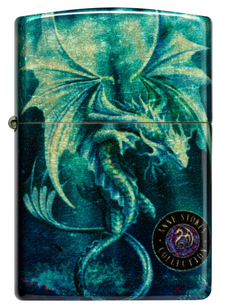 Зажигалка ZIPPO Anne Stokes с покрытием 540 Tumbled Brass 48986