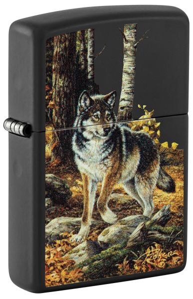 Зажигалка ZIPPO Linda Picken с покрытием Black Matte 48970