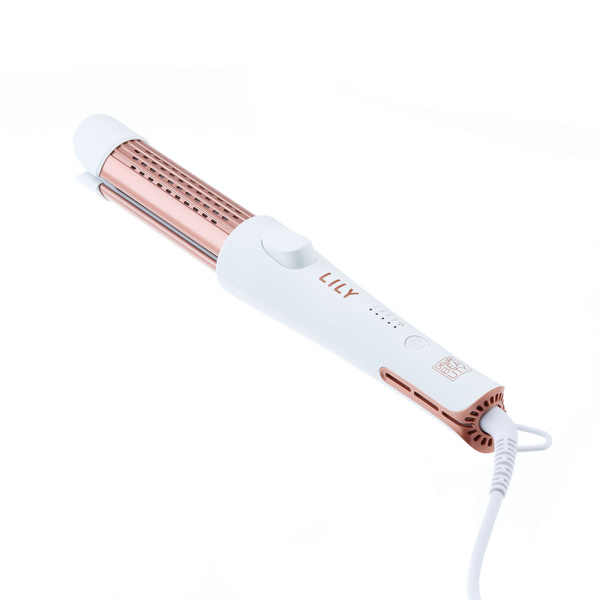 Щипцы-плойка 2-в-1 для волос DEWAL BEAUTY Lily HI2120-White