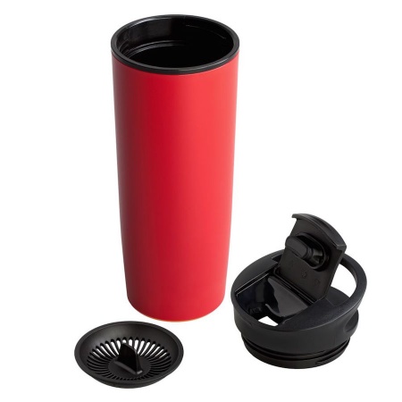 Термостакан fixMug красная с защитой от падения