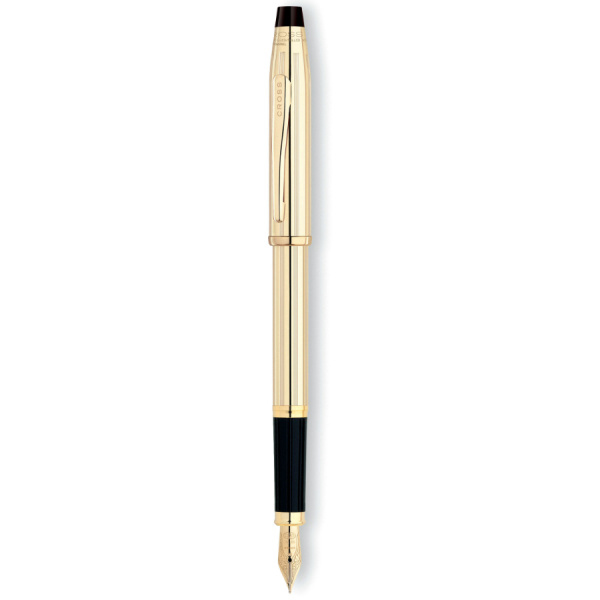 Ручка перьевая Cross CENTURY II-ROLLED GOLD