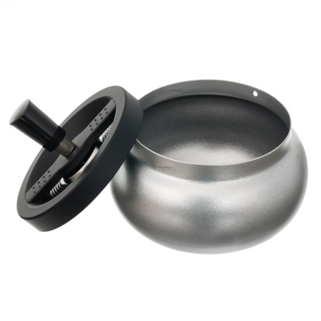 Пепельница S.Quire круглая 993HB-Grey