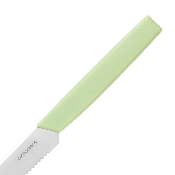 Нож для стейка OKROSHKA САЛАТ OK225P-GN-STS