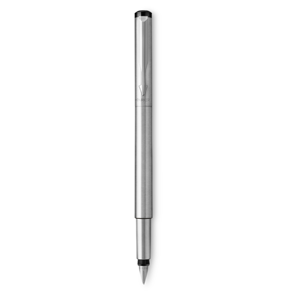 Ручка перьевая Parker Vector Stainless Steel, F