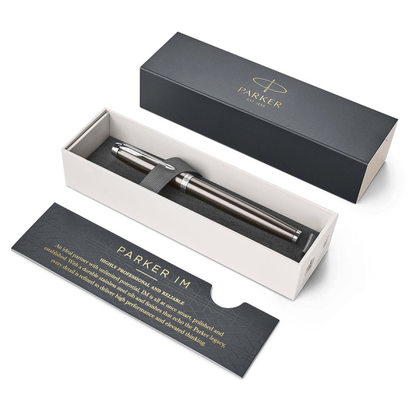 Ручка перьевая Parker IM Core Dark Espresso CT