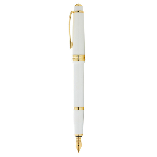Перьевая ручка Cross Bailey - Light Polished White Resin and Gold Tone