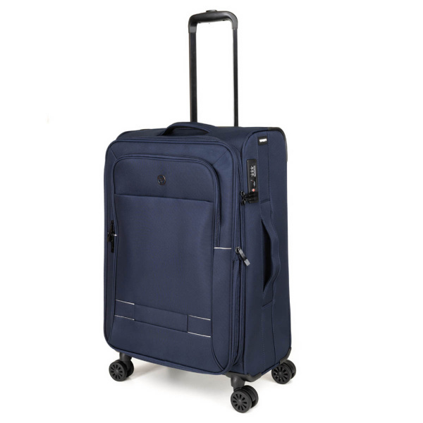 Чемодан TORBER Brosno T1901M-Blue