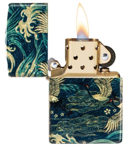 Зажигалка ZIPPO Eastern с покрытием 540 Tumbled Brass 48684