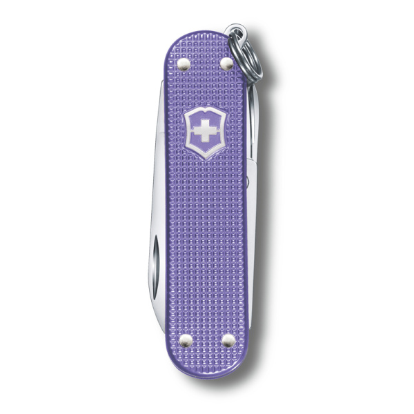 Нож-брелок VICTORINOX Classic SD Alox Colors "Electric Lavender" 0.6221.223G