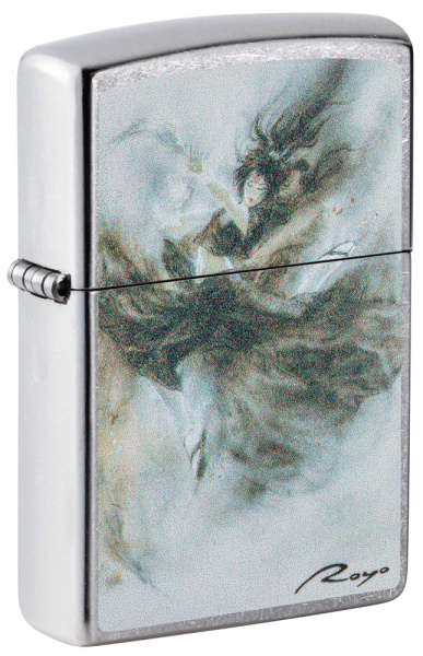 Зажигалка ZIPPO Luis Royo с покрытием Street Chrome 49766