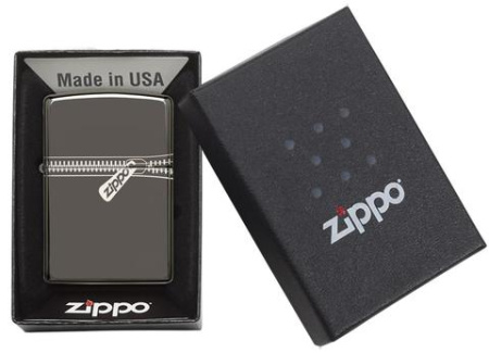 Зажигалка ZIPPO Puller с покрытием Black Ice ® 21088